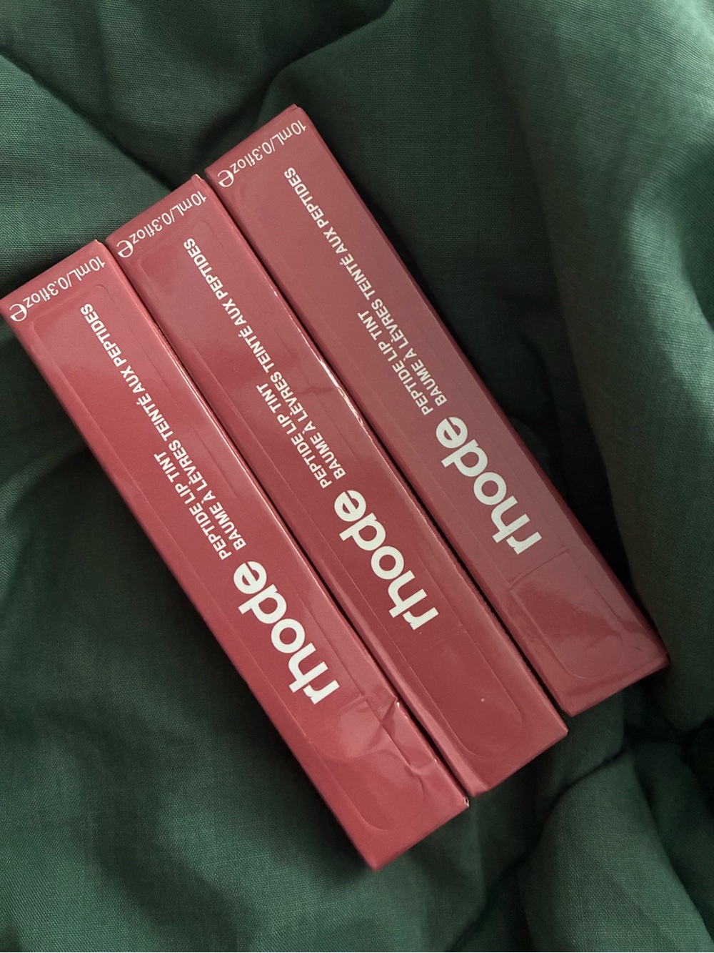 RHODE Peptide Lip Tint - Salty Tan $15 each